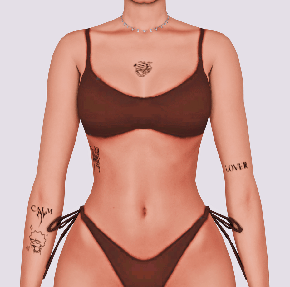 Галерея мода Тату Mia Tattoo Set #1